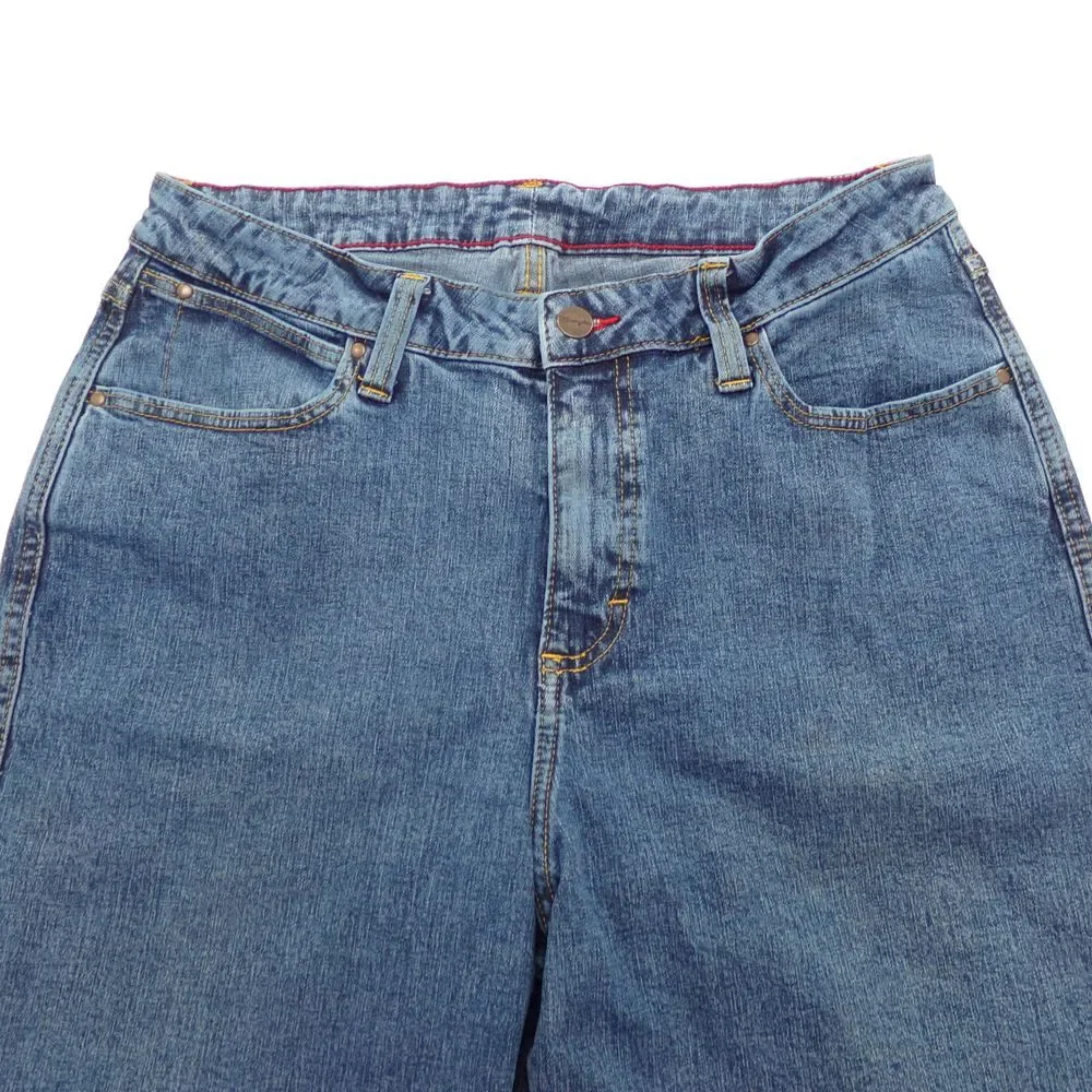 Wrangler Classic Boot Cut Denim Jeans Medium‎ Wash Cotton Stretch 11x36